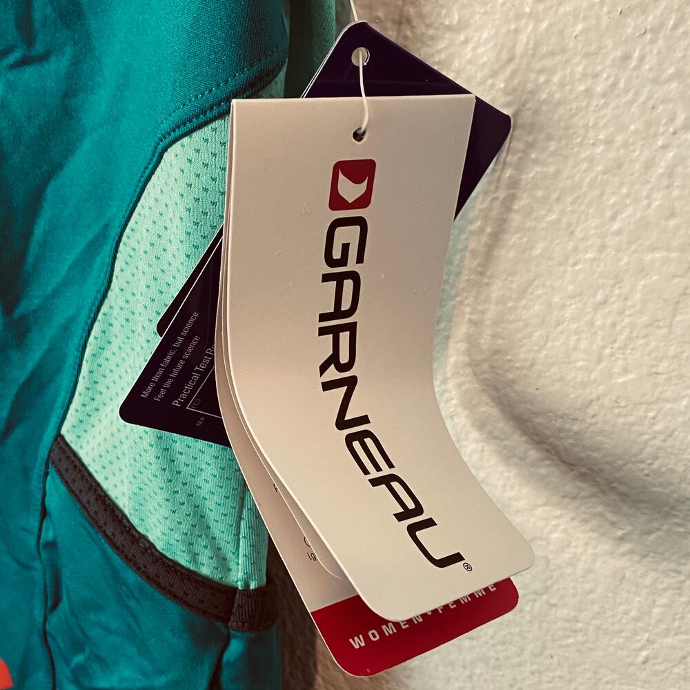 Garneau Icefit Reflective Cycling Tank Top Mint/Teal XS - Picture 7 of 10